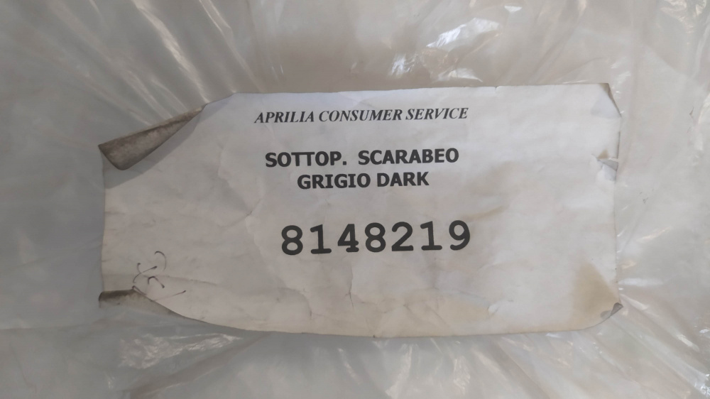 sottopianale v.grigio shark aprilia scarabeo 125 ´99