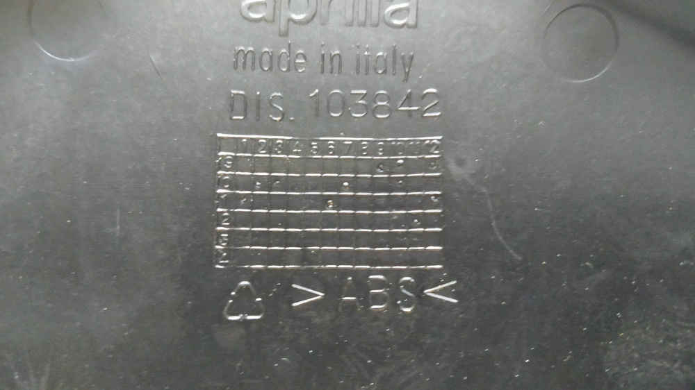 codino coprisella nero aprilia sl falco 1000 ´00
