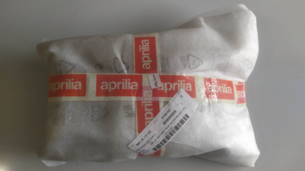 parafango ant. lato anteriore silver mirror aprilia scarabeo 125 ´04 - ´06