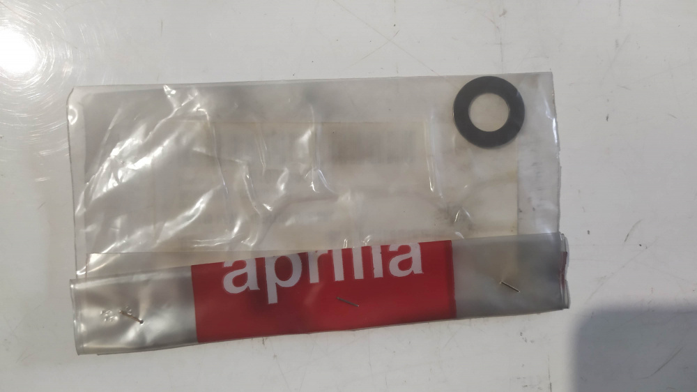 rondella acciaio blu