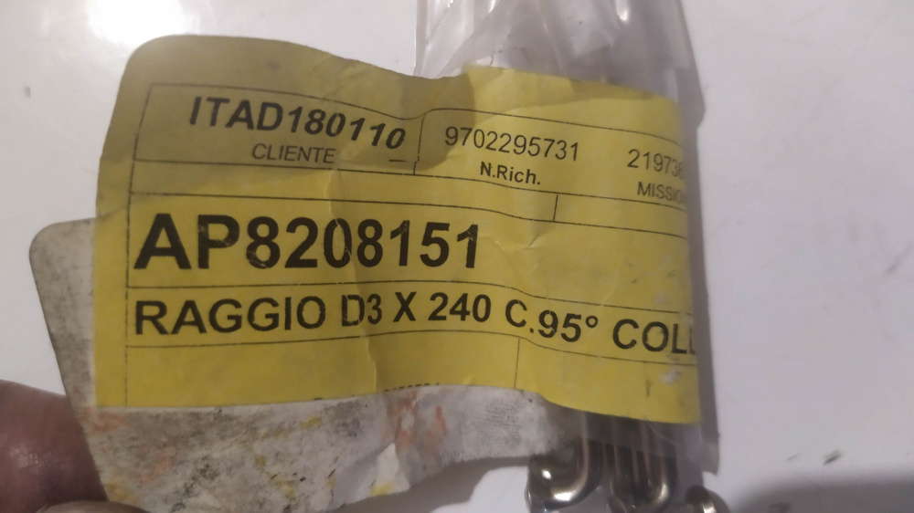 raggio d3 x 240 c.95 collo 3