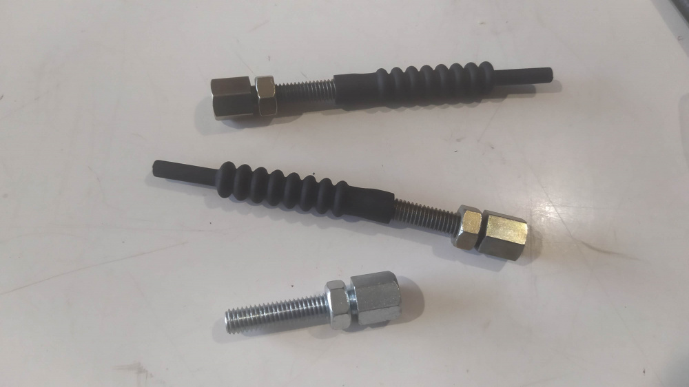 cavo frizione aprilia et 50 - tuareg 50 ´85 - ´86 con 2 sdoppiatori
