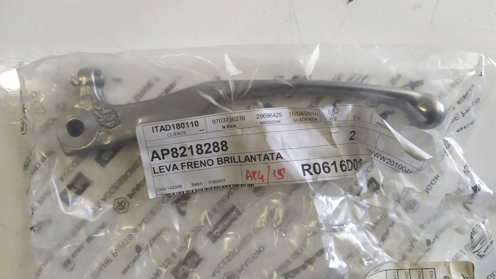 leva freno brillantata