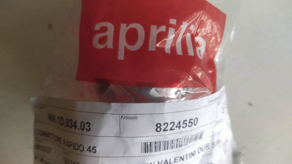 connettore rapido 45