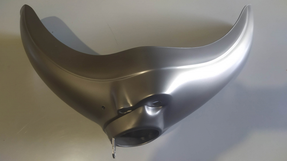 parafango ant.v.silver straine aprilia scarabeo 50 2t ´00 - ´06