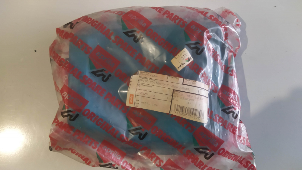 codino posteriore verde aprilia af1 308 50 ´89