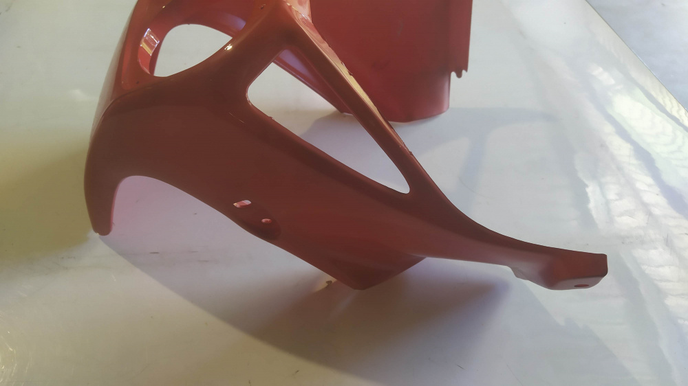 carena compl.verniciata rossa aprilia tuareg rally 50 125 dal 1989