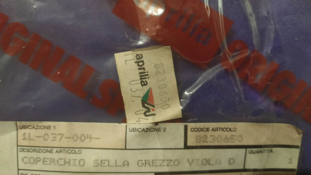 coperchio sella grezzo viol