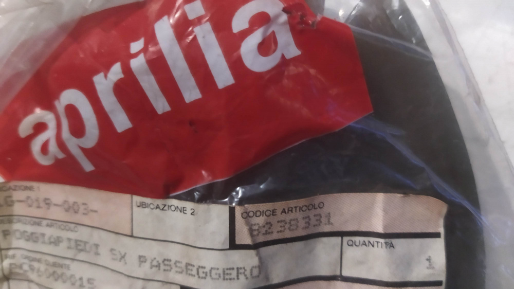 poggiapiedi sx passegg.