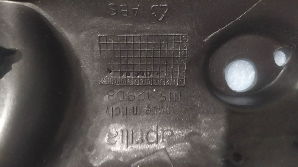plancia v.grigio nik aprilia sr 50 ditech / carburatore ´00 - ´04