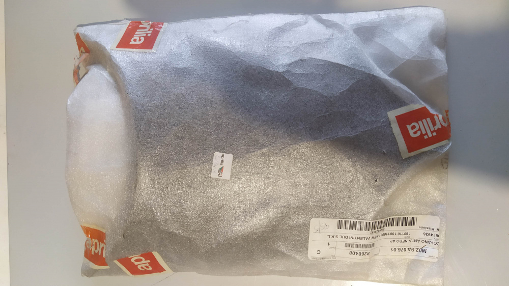 carena anteriore nera aprilia sr 125 ´02