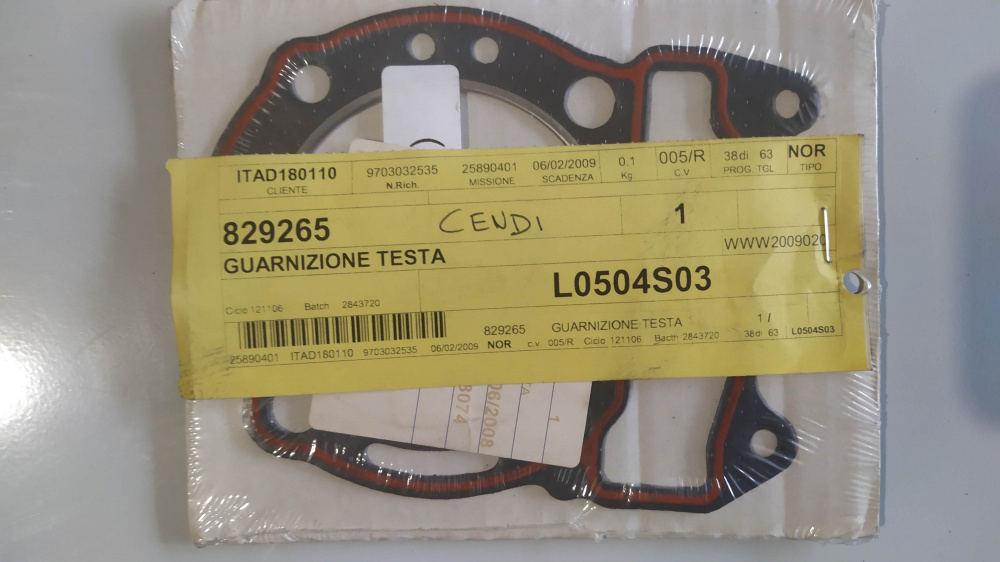 guarnizione cilindro-testa