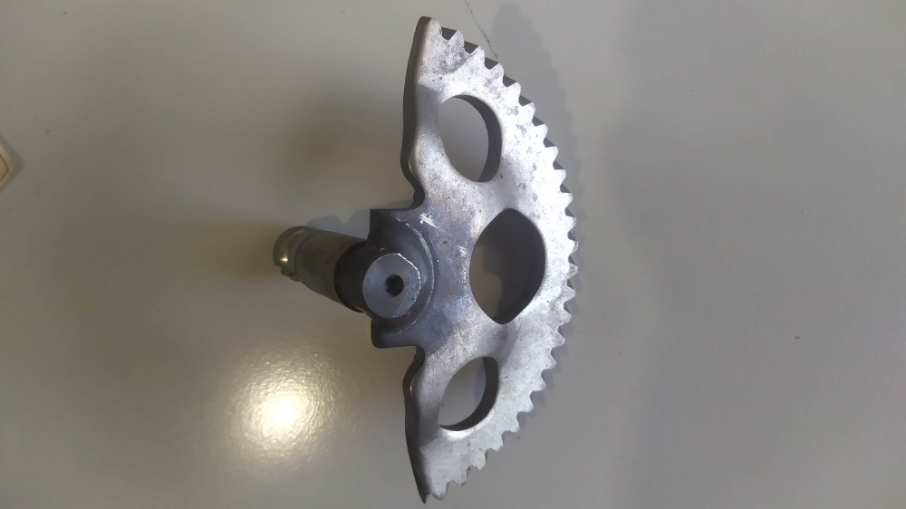 asse messa in moto con p.i. vari modelli piaggio - aprilia - gilera 50 cc.