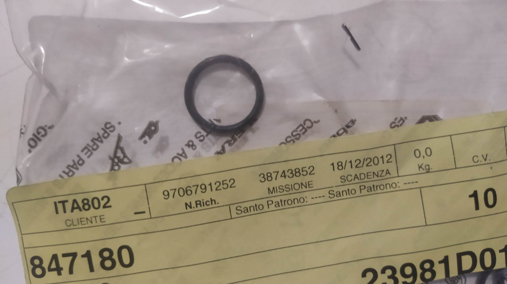 o ring