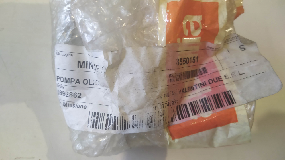 pompa olio