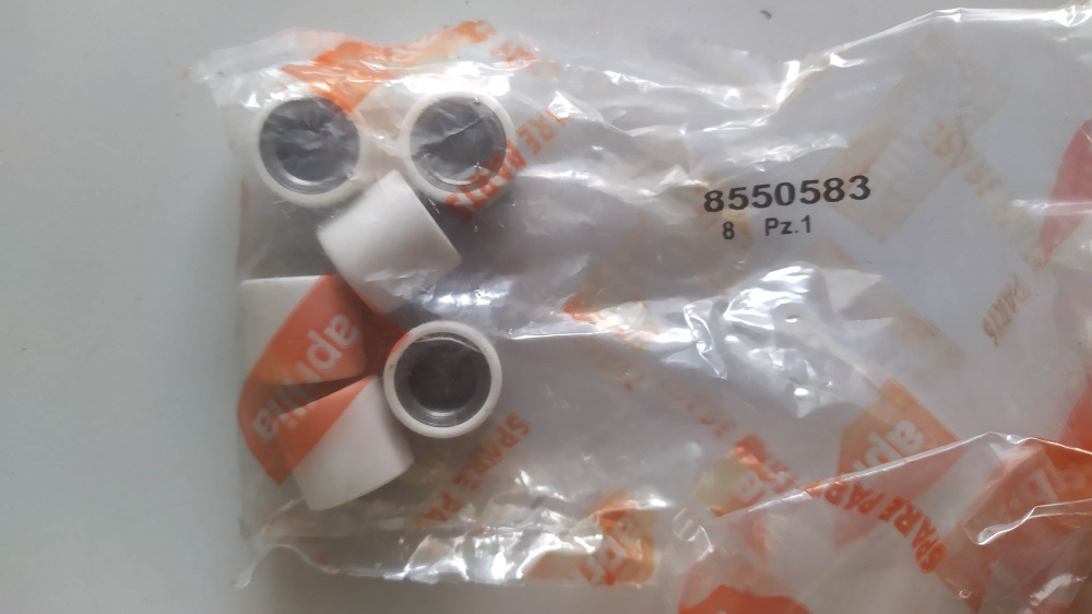 serie rulli variatore aprilia sr 125/150 ´99 - ´01