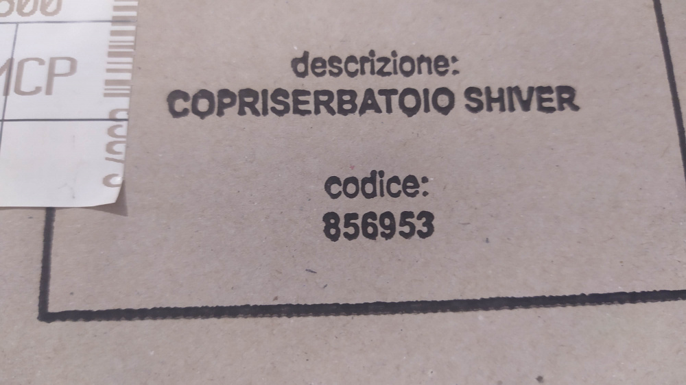 copri serbatoio aprilia shiver