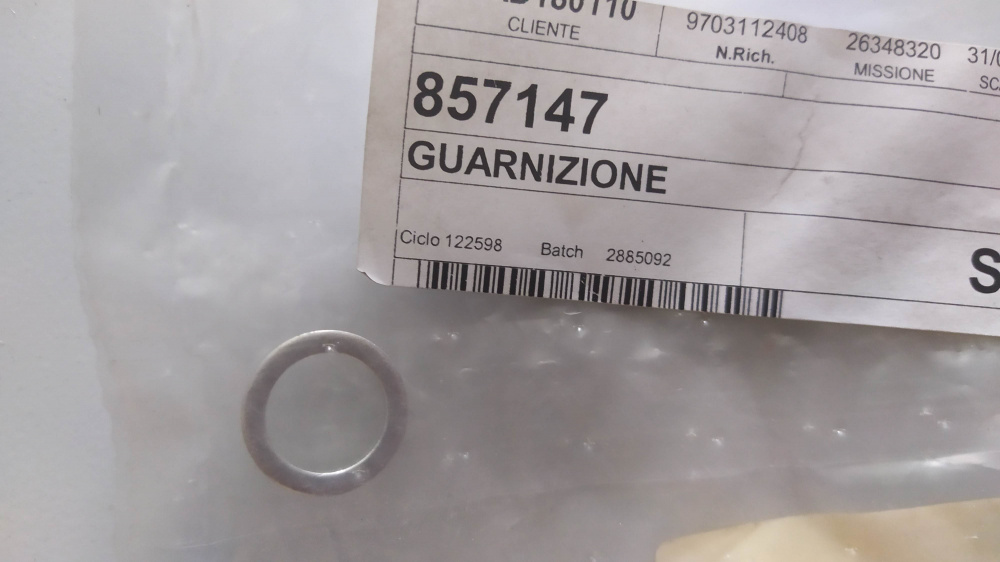guarnizione