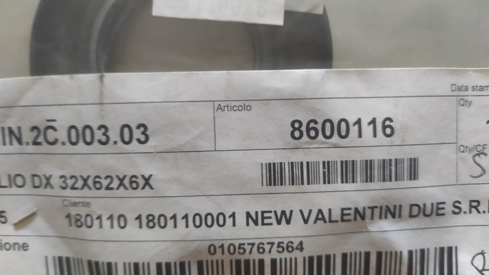 paraolio dx 32x62x6x1,5