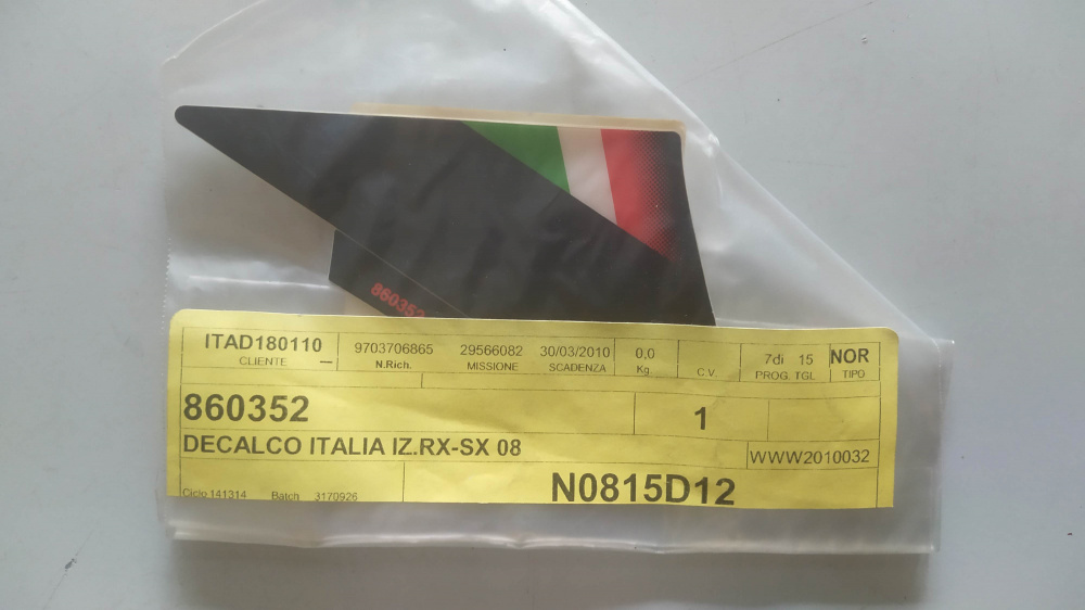 decalco italia aprilia rx-sx 08