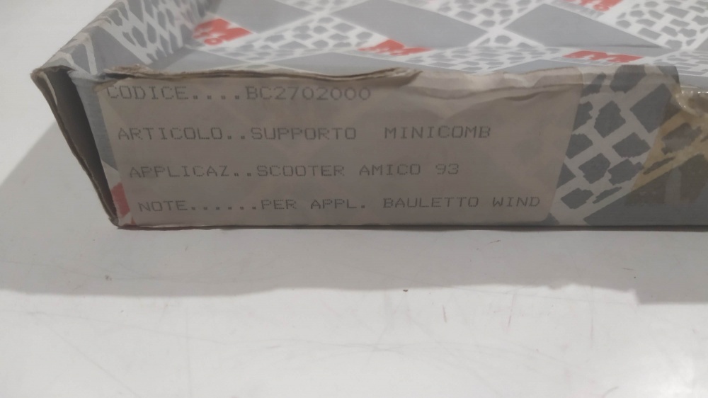piastra bauletto aprilia amico ´93 per bauletto wind ns1058 - ns1059 - ns1060