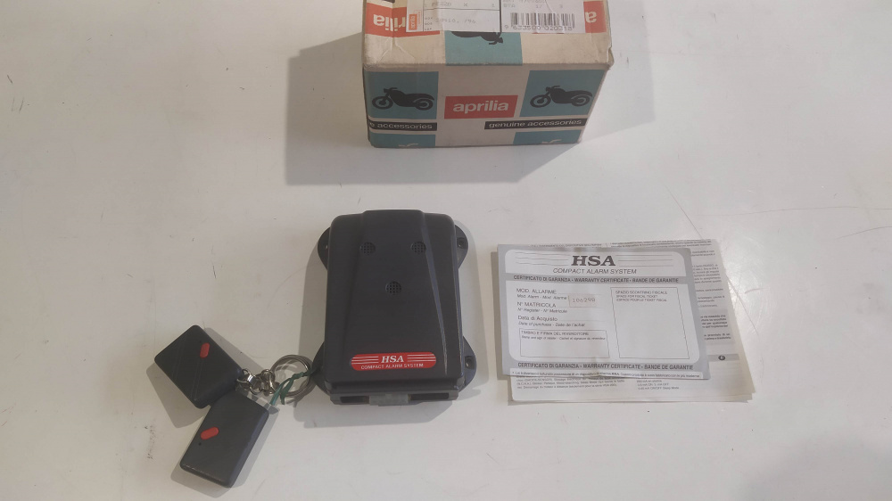 antifurto elettronico 120 orignale aprilia scarabeo 125 / 250 ´04 - ´06