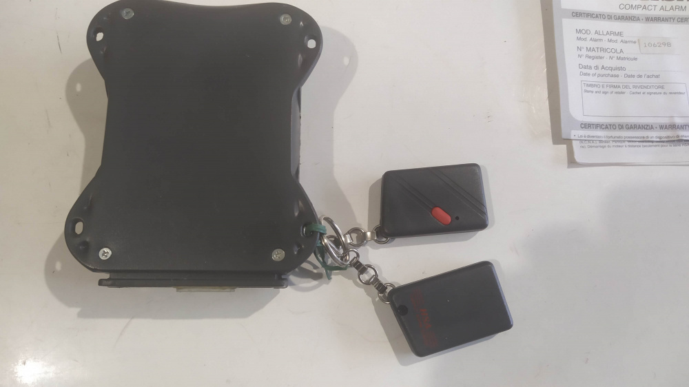 antifurto elettronico 120 orignale aprilia scarabeo 125 / 250 ´04 - ´06