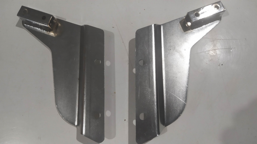 coppia staffe supporto portapacchi aprilia classic 125