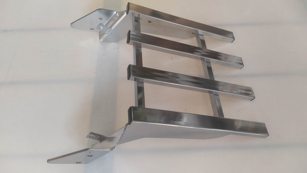 portapacchi posteriore cromato originale aprilia classic 125