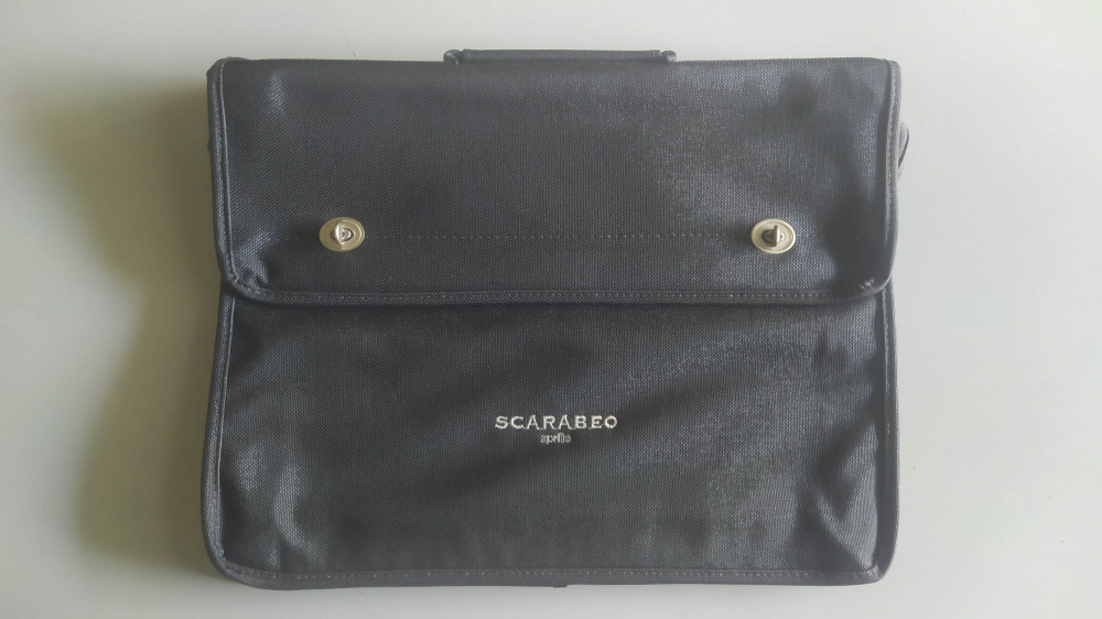 borsa antracite interna scarabeo