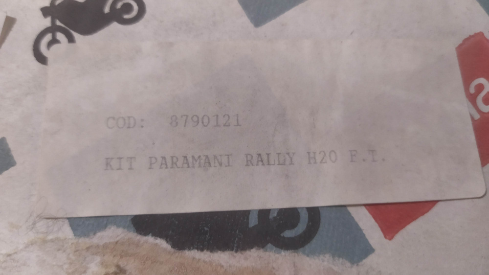 coppia paramani originali aprilia rally h2o f.d.