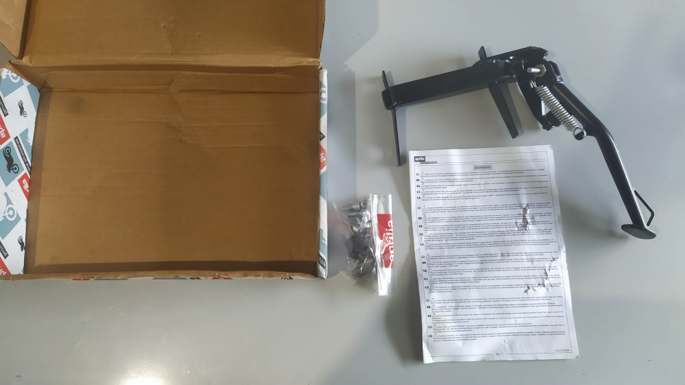 kit cavalletto laterale aprilia sr 50 motori purejet ´94