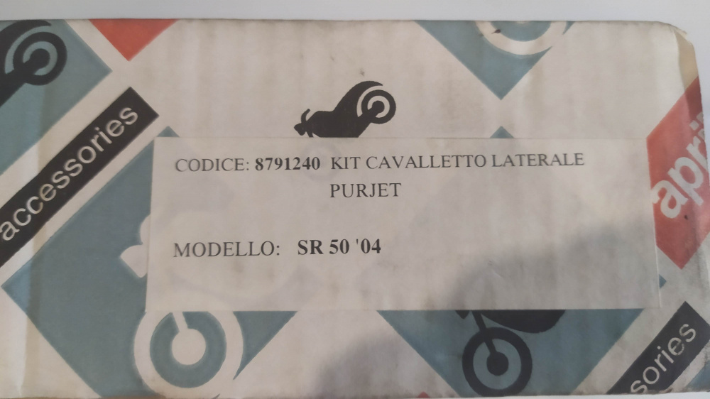 kit cavalletto laterale aprilia sr 50 motori purejet ´94