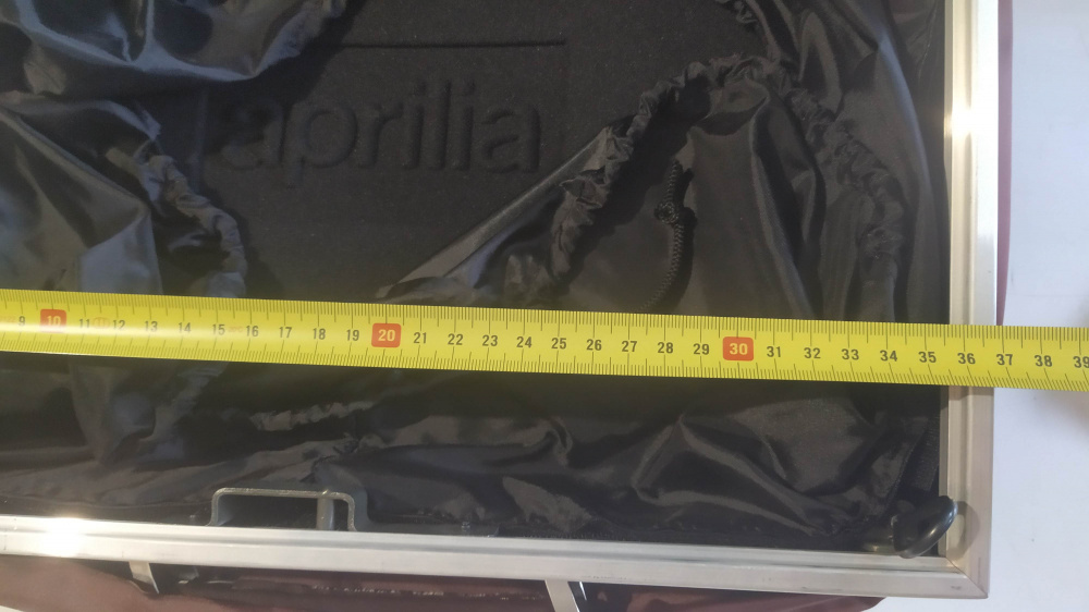 bauletto aprilia easy size marrone
