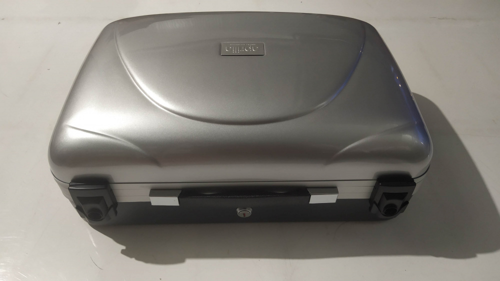 coppia bauletti laterali grigio mercury aprilia pegaso