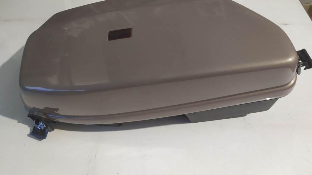 bauletto laterale singolo marrone aprilia scarabeo 125/150