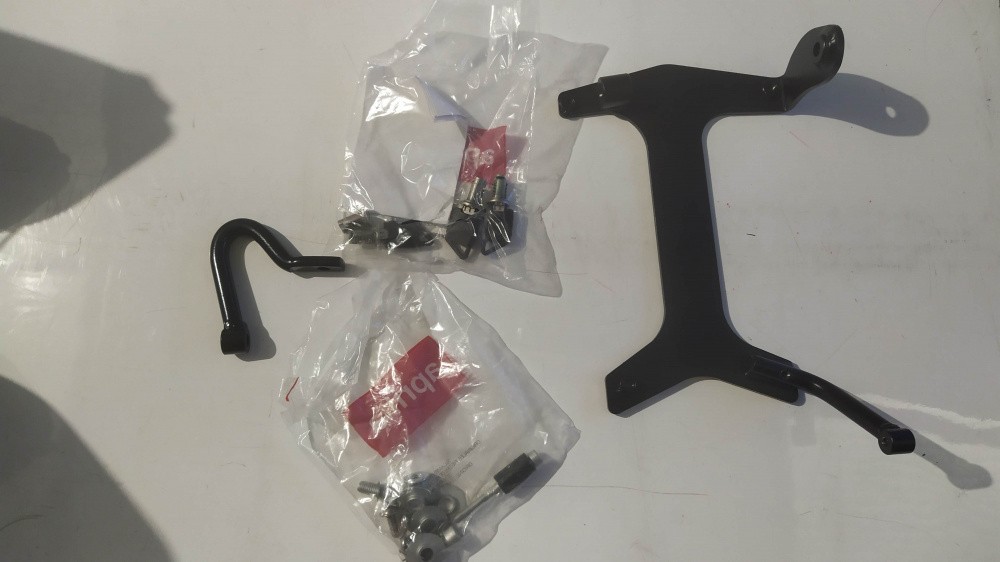 bauletto laterale singolo marrone aprilia scarabeo 125/150