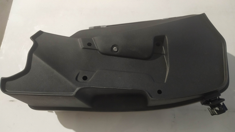 bauletto laterale singolo marrone aprilia scarabeo 125/150