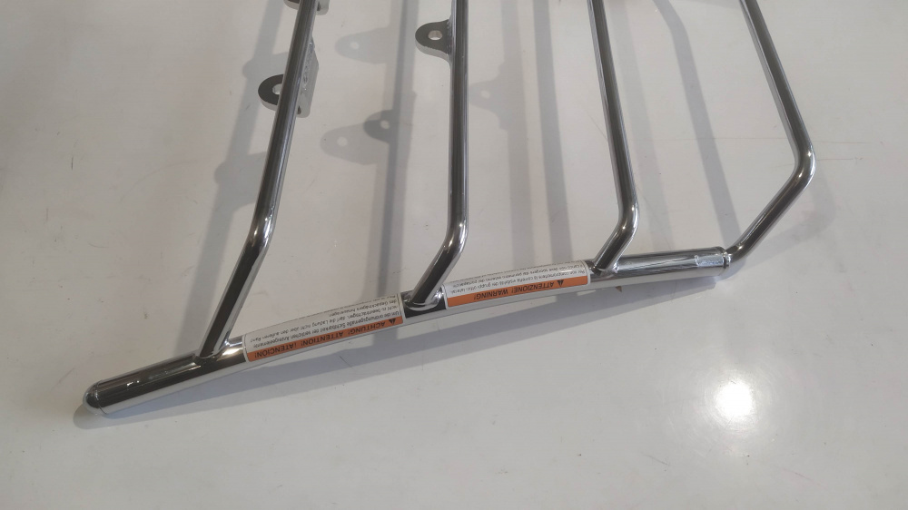 kit portapacchi cromato originale aprilia atlantic 500