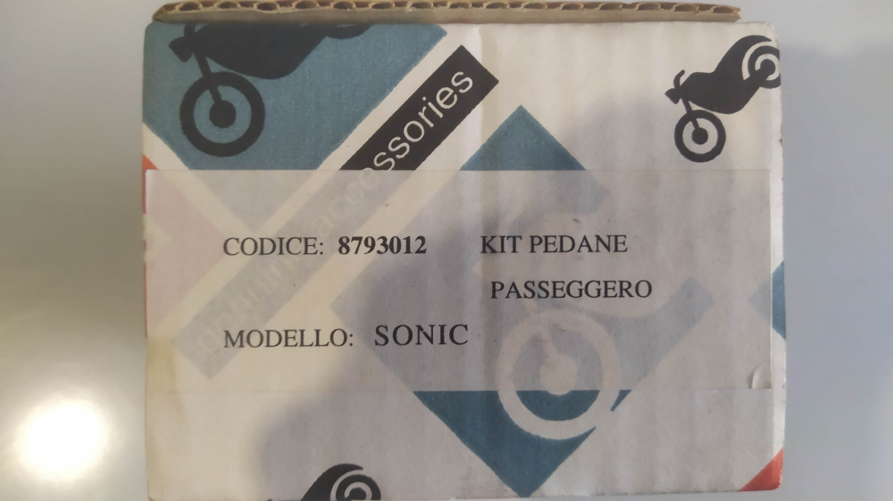 coppia pedane passeggero
