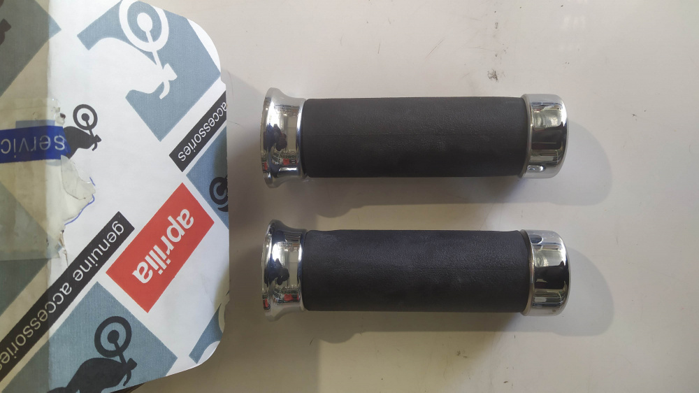 kit chromo coppia manopole scarabeo