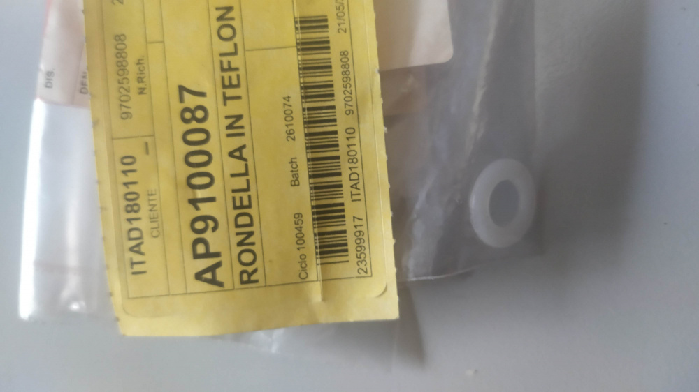 rondella in teflon