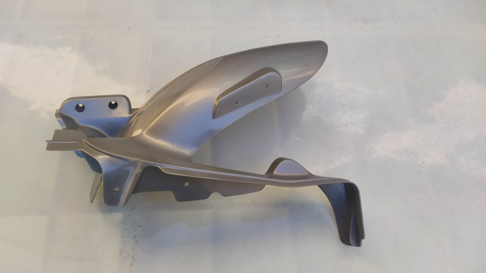 marmitta originale aprilia area 51 con rulli e parafango originale