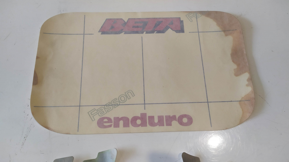 serie adesivi beta mx 50 enduro ´92 verde