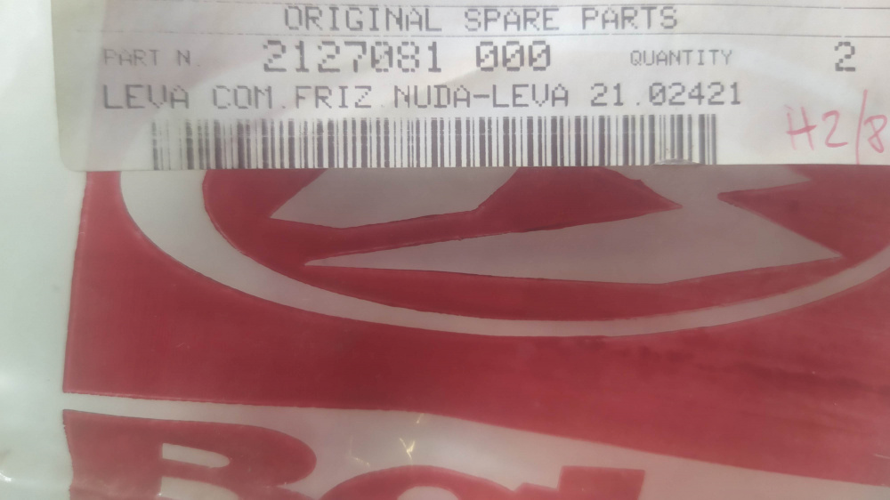 leva frizione nuda 2102421 beta