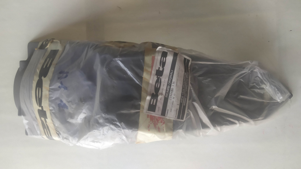 portatarga grigio antracite beta rr 4t