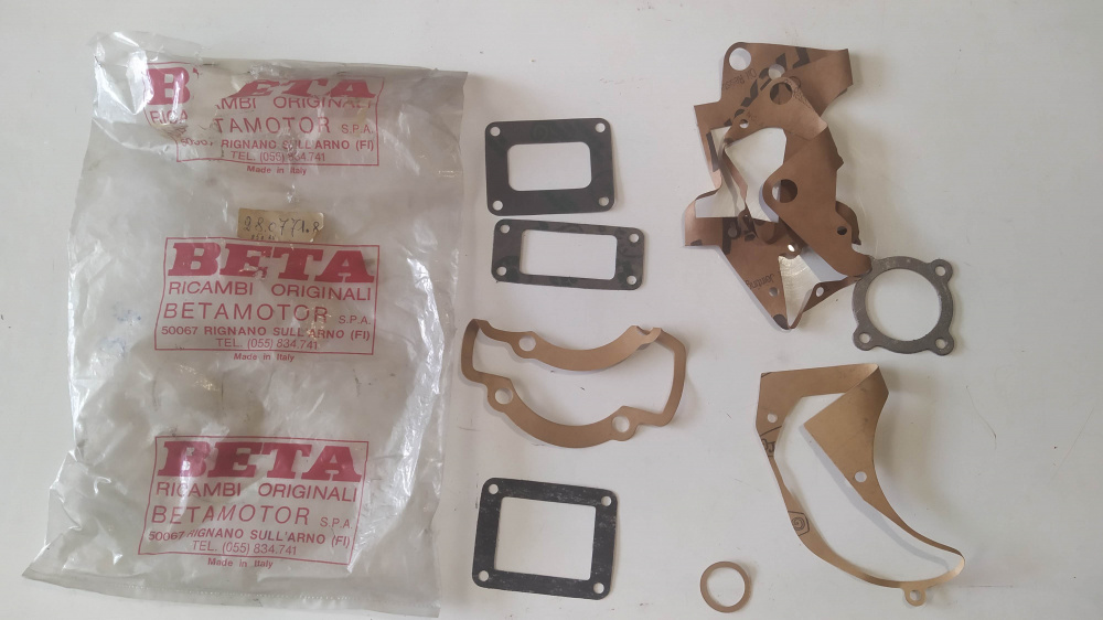 serie guarnizioni incompleto beta 250 rv