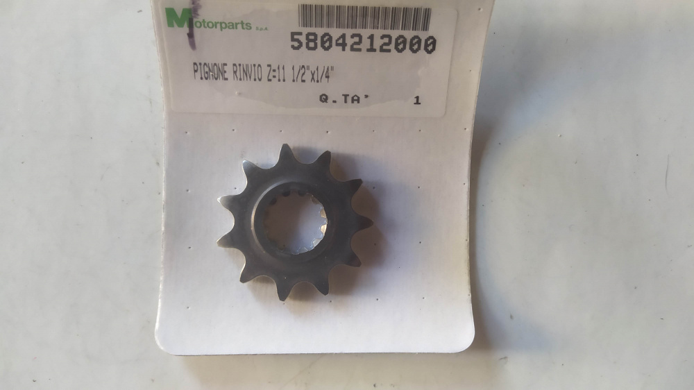 pignone rinvio motorparts z11 1/2 x 1/4