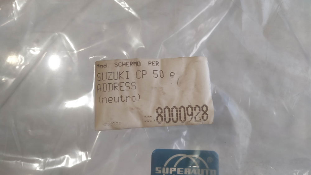 parabrezza suzuki cp - address - due versioni -