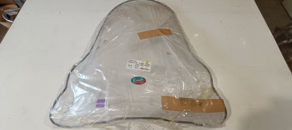 parabrezza nuovo no attacchi biondi aprilia sr primi modelli – rally